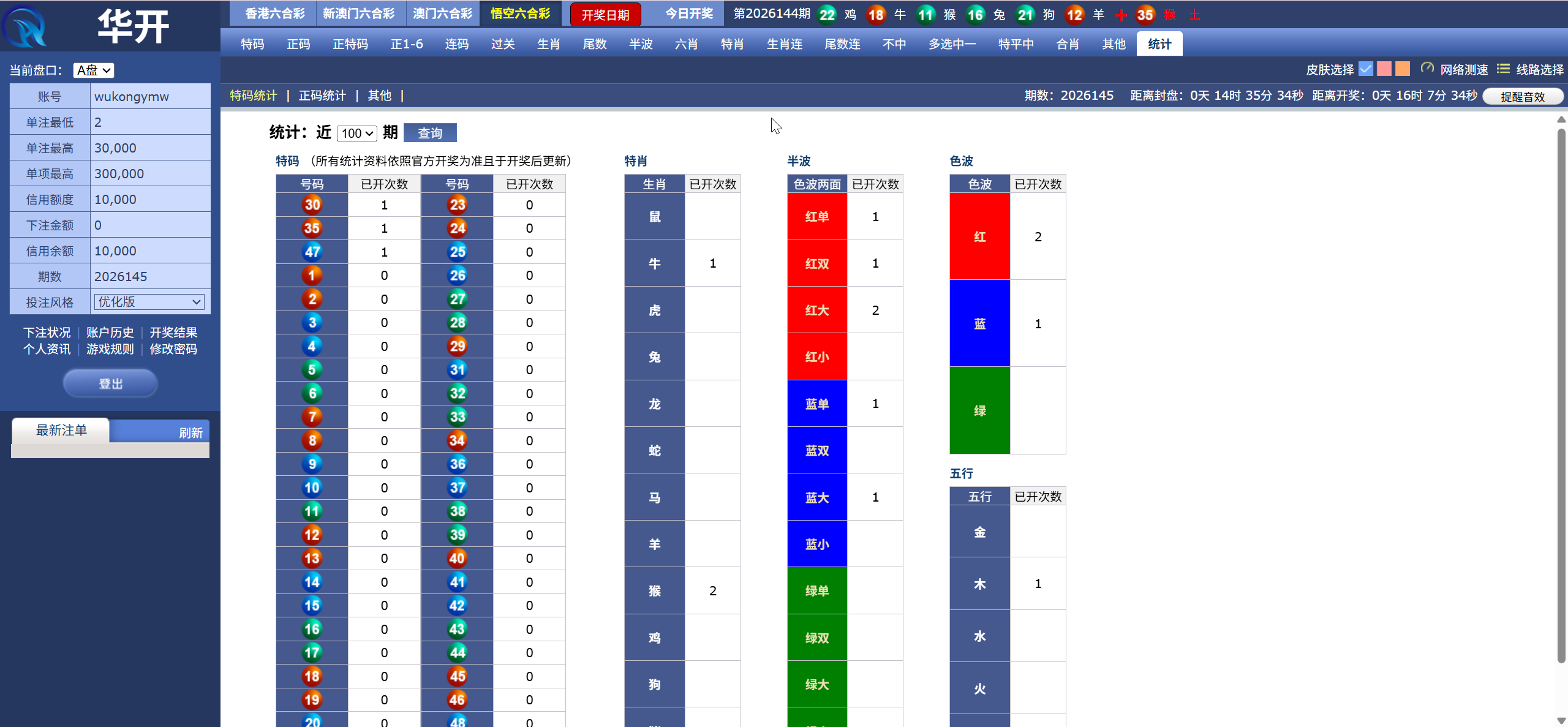 华开环球OA信用盘完美运营版/多盘口多系统+3种投注风格+赔率调控+占成补货+六合私彩